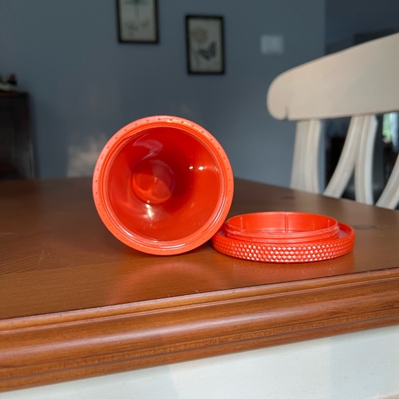 Starbucks Glossy Orange Studded Tumbler Cup 24 oz Venti Fall 2022 - Picture 4 of 5